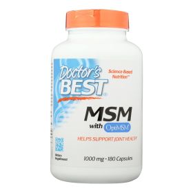 Doctor's Best - Msm 1000 Mg - 1 Each-180 CT