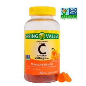 Spring Valley Vegetarian Vitamin C Gummies;  250 mg;  150 Count