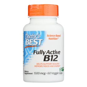 Doctor's Best - Fully Active B12 1500mcg - 1 Each-60 VCAP