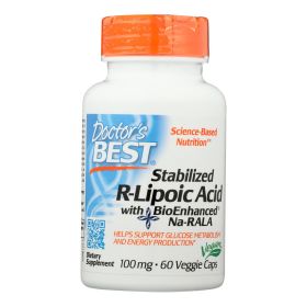 Doctor's Best - R-lipoic Acid Stabilized - 1 Each-60 CT