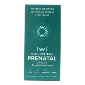 Iwi - Supp Alg Prenatal Omega 3 - 1 Each-60 SGEL