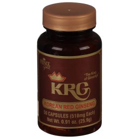 Prince of Peace Korean Red Ginseng - 50 Capsules