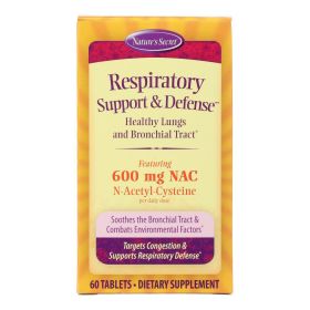 Nature's Secret Respiratory Cleanse and Defense - 60 Tablets