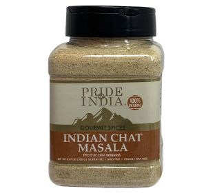 Pride Of India - Tangy Chat Masala Seasoning - Traditional Delhi Style, 10.5 oz (297 gm)