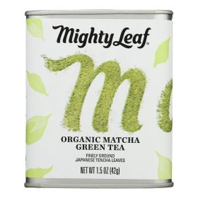 Mighty Leaf Tea Tea - Green - Organic - Matcha - Case of 6 - 1.5 oz