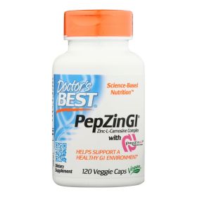 Doctor's Best - Pepzingi Zinc L-carnosine - 1 Each-120 VCAP