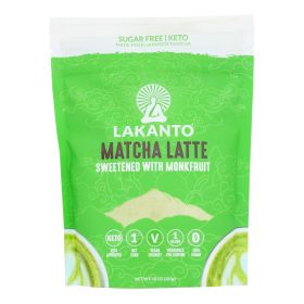 Lakanto Monkfruit Sweetened Matcha Latte - Case of 8 - 10 OZ