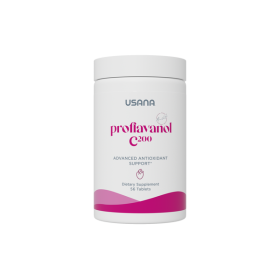 USANA Proflavanol C200 56 Tablets- Top-quality bioflavonoid and advanced vitamin C supplement twice as strong as Proflavanol C100