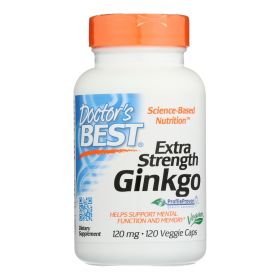 Doctor's Best - Ginko Extra Strng 120mg - 1 Each-120 VCAP