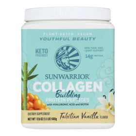 Sunwarrior - Collagen Tahitian Vanilla - 1 Each - 17.6 OZ