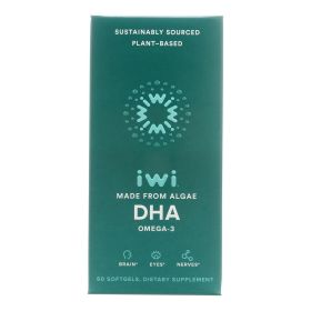 Iwi - Supp Algae Dha - EA of 1-60 SGEL