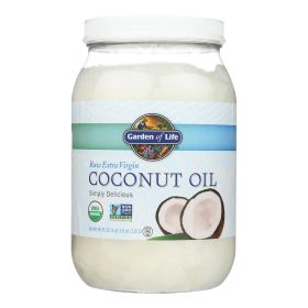 Garden of Life Oil Coconut - Organic - Raw Extra Virgin - Case of 4 - 56 fl oz