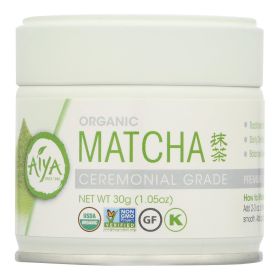 Aiya Tea - Organic - Matcha - Ceremonial - Case of 6 - 30 GRM