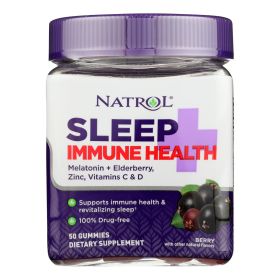 Natrol - Sleep+immune Health Gummy - 1 Each-50 CT (SKU: 2709384)