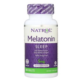 Natrol Melatonin Time Release - 5 mg - 100 Tablets (SKU: 921205)