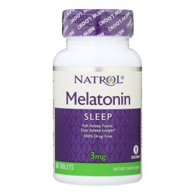 Natrol Melatonin - 3 mg - 60 Tablets (SKU: 373761)