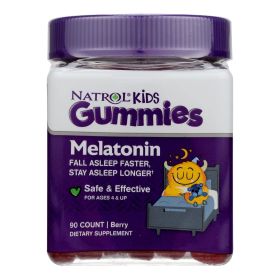 Natrol - Melatn Kids 1mg Gummy Berry - 1 Each - 90 CT (SKU: 2396042)