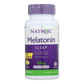 Natrol - Melatonin 10mg F/d Citrus - 1 Each - 60 TAB (SKU: 2490308)